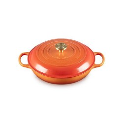 Faitout fonte Signature ronde Flamme Dorée ø 30 cm