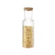 Carafe LINES verre avec bouchon en liège 1 L