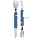 Couverts nomades pliants 13h25 alu bleu