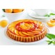 Moule à tarte fruits frais acier revêtu ø 28 cm