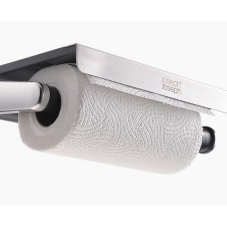 Porte rouleau essuie-tout Roll Grip inox à fixer