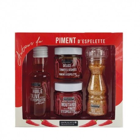 Coffret Autour du piment d'Espelette
