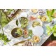 Couverts à salade en rPET beige 29,5 cm