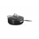 Sauteuse Essentielle céramique bord droit + couvercle ø 26 cm