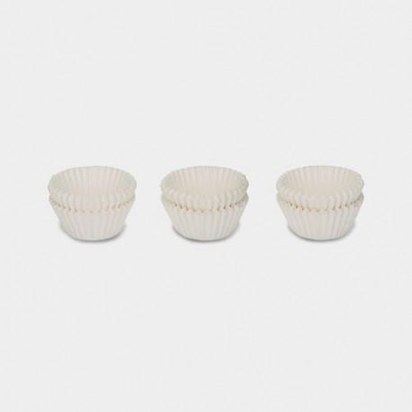 Caissette à pralines papier blanc ø 2,5 cm - par 150