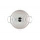 Cocotte en fonte ronde Signature meringue 24 cm
