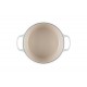 Cocotte en fonte ronde Signature meringue 24 cm