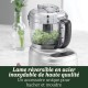 Robot mini préparateur gris perle 0,90 l
