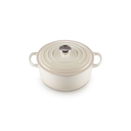 Cocotte fonte Signature ronde meringue Ø 20 cm