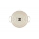 Cocotte fonte Signature ronde meringue Ø 20 cm