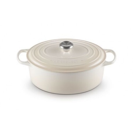 Cocotte en fonte ronde Signature meringue 31 cm