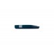Repose cuillère céramique ovale bleu nuit 16 cm