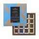 Coffret de 32 carrés de chocolat noir et lait