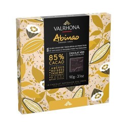 Coffret de 18 carrés de chocolat noir Abinao 85%