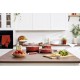 Couvercle inox Le Merveilleux rouge passion Ø 24 cm