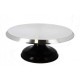 Plateau tournant pâtisserie aluminium Ø 29 x 12 cm