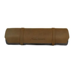 Trousse couteaux coton waxé