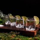 Coffret 4 verres à shooters Topographic 6,5 cl