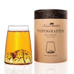 Verre Mont Blanc Topographic 450 ml