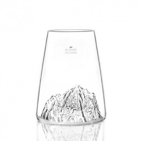 Verre Topographic Mont Blanc 450 ml
