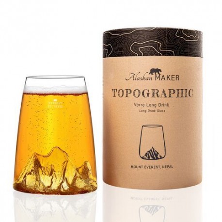 Verre Mont Everest Topographic 450 ml