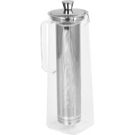Théière Long Island verre avec filtre dévissable 1,5 L