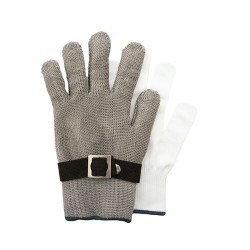 Gant à huitres ambidextre maille inox - taille M
