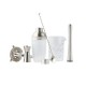 Set cocktail en verre et inox 6 pièces