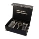 Set cocktail en verre et inox 6 pièces