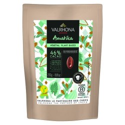 Fèves chocolat végétal Amatika 46% - 250g