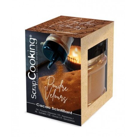 Poudre velours cacao scintillant- 80 g