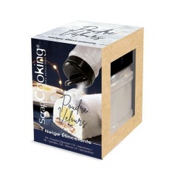 Poudre velours neige étincelante - 100g