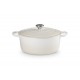 Cocotte en fonte ronde Signature meringue 28 cm