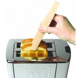 Pince à toast hêtre 18 cm