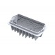 Moule silicone bûche Winter cottage 23 cm