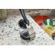 Brosse à vaisselle avec support inox