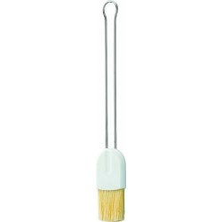 Pinceau soie manche inox 23x3,5cm