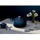 Cocotte en fonte ovale Signature bleu nuit 31 cm