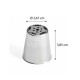 Douille russe à fleur 246 inox ø 2,6cm