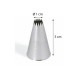 Douille à petit four 14 dents inox ø 1 cm