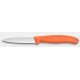 Set de 2 couteaux Swiss Classic orange 8 cm