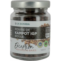 Poivre rouge de Kampot - par 50 g