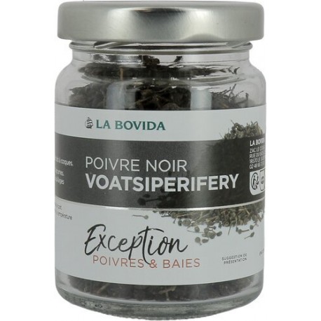 Poivre noir de Voatsiperifery - par 40 g