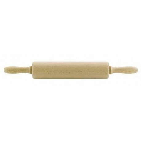 Rouleau à pâtisserie hêtre avec poignées 25 cm