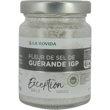 Fleur de sel de Guérande - par 65 g