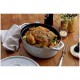 Cocotte en fonte ovale truffe blanche 29 cm