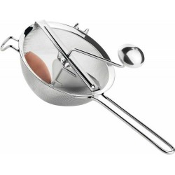 Passoire de cuisine ø 14 cm, tresse moyenne, inox, poignée plastique –  Banholzer AG