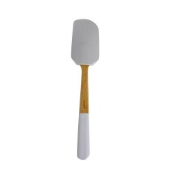 Spatule Cosy silicone gris clair 25 cm
