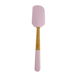 Spatule Cosy silicone rose poudré 25 cm
