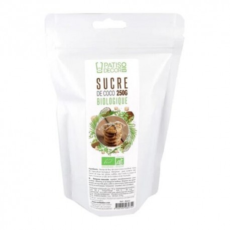 Sucre de coco Bio - par 250 g